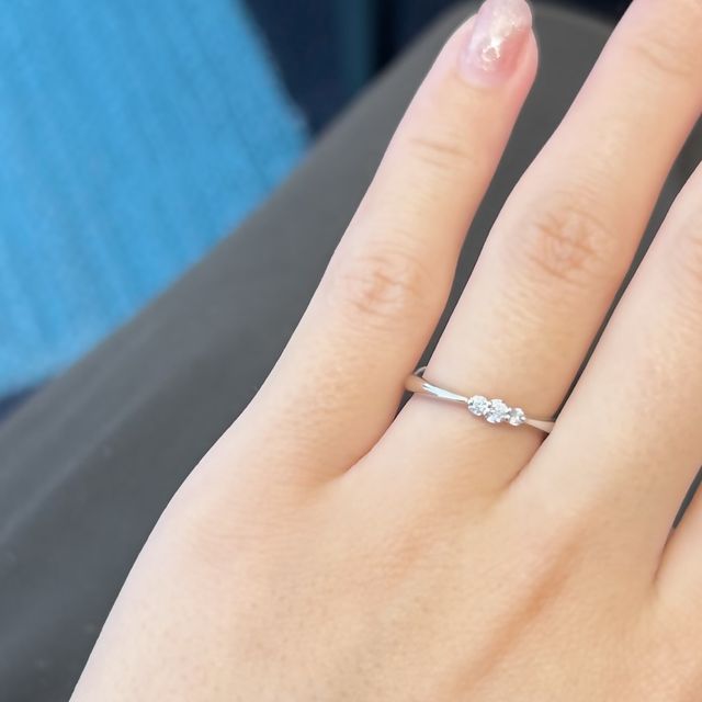 【銀座ダイヤモンドシライシの口コミ】 セミオーダーやフルオーダーで自分たちだけのオリジナルのリングを作れる…