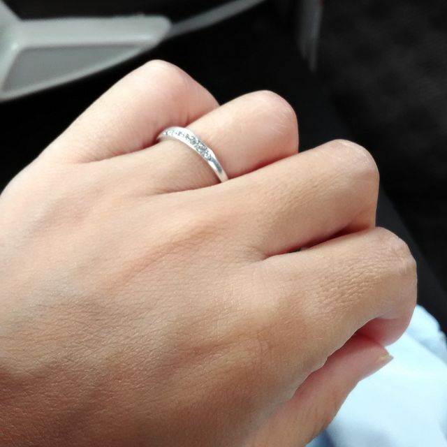 【THE KISS(ザ・キッス)の口コミ】 最初は凝ったデザインのものを探していましたが、実際店舗で見てみると家…