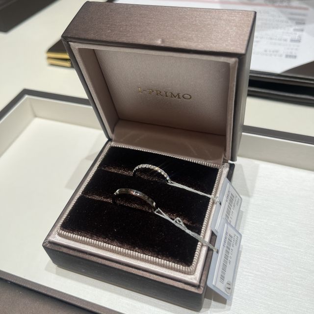 【アイプリモ(I-PRIMO)の口コミ】 婚約指輪なしでハーフエタニティが欲しい！という私の要望でハーフエタニ…