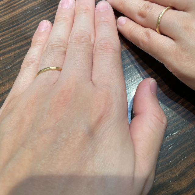 【AMATSU(アマツ)の口コミ】 人生の節目を結ぶ誓いの証の言葉に惹かれました。これから2人が過ごして行…