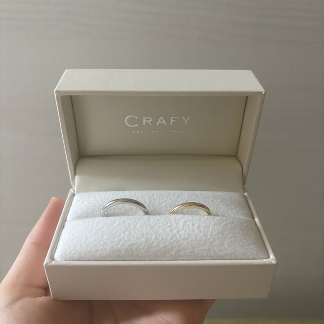 【CRAFY(クラフィ)の口コミ】 自分たちの好きなデザインで制作できるところが気に入りました。初めての…