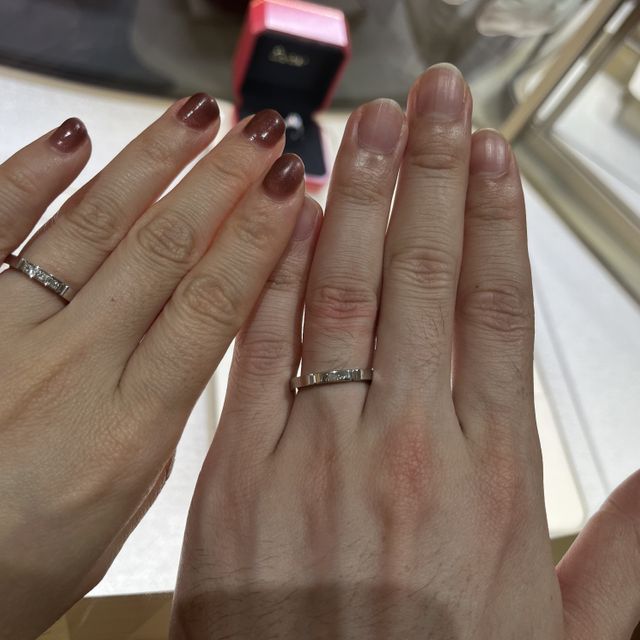 【カルティエ(Cartier)の口コミ】 マイヨン パンテール ウェディング リングはカラーやダイヤモンドの有無な…