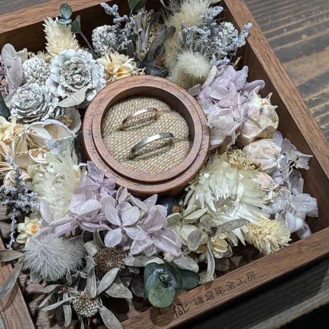 【鎌倉彫金工房の口コミ】 もともとシンプルなもので考えて居たので、既成のものだと価格で判断する…