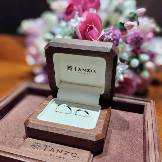 【TANZO.(鍛造指輪)の口コミ】 丁寧に対応していただいたおかげで、バッチリの物が出来上がり、大変満足…