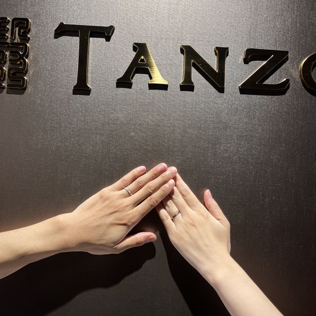 【TANZO.(鍛造指輪)の口コミ】 どうしてもペットの足跡を指輪に刻印したくてお願いしました。ペットの足…