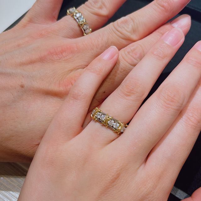 【ティファニー(Tiffany & Co.)の口コミ】 ゴージャスなデザイン、金と銀のコンビであることが選択肢に入れた理由で…