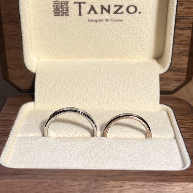 【TANZO.(鍛造指輪)の口コミ】 「結婚指輪は毎日身につけていたい」と思っていたところ、TANZOさんと出会…