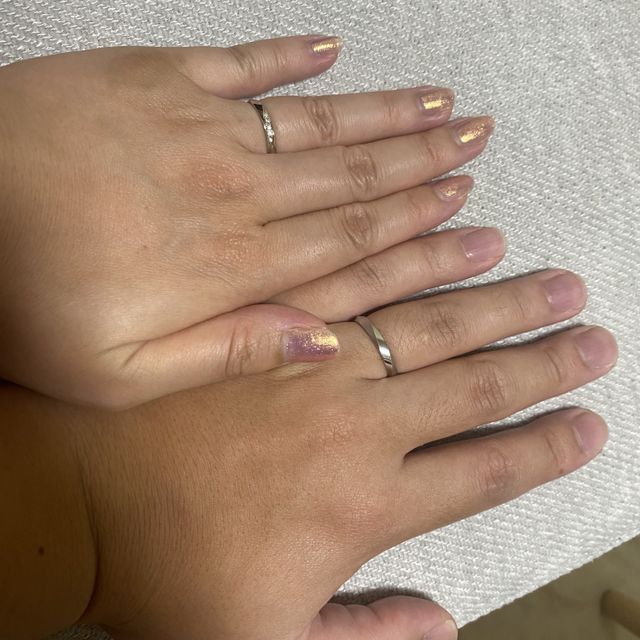 【アイプリモ(I-PRIMO)の口コミ】 無骨な感じが出ていて自分にあっていると感じた。パートナーの指輪もセッ…