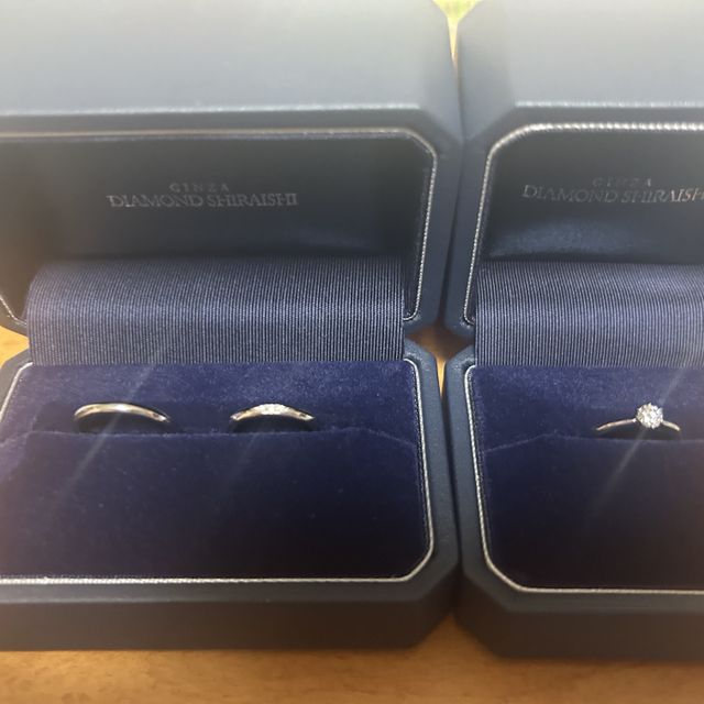 【銀座ダイヤモンドシライシの口コミ】 シンプルなデザインや指輪のコンセプトが気に入って、選びました。あまり…