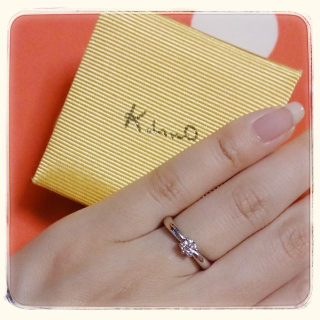 【ケイウノ ブライダル(K.UNO BRIDAL)の口コミ】 デザイナーさんに自分の希望を伝えながら、納得のいくデザインが実現でき…