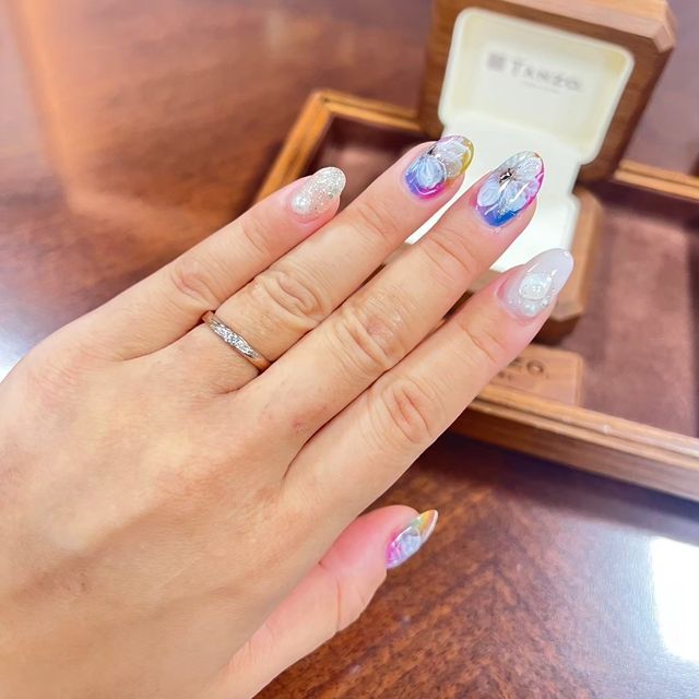 【TANZO.(鍛造指輪)の口コミ】 デザインを自分たちで決められ、気に入ったデザインにできる点。
【男性側…