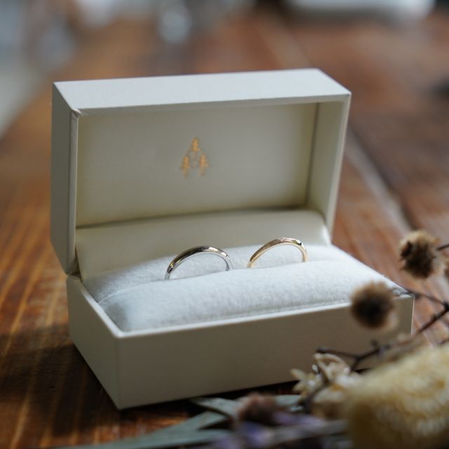 【THREE TREES(スリーツリーズ)の口コミ】 結婚指輪を買うなら、ふたりだけのリングを、思い出をと思って手作りにし…