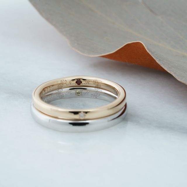 【THREE TREES(スリーツリーズ)の口コミ】 結婚指輪を買うなら、ふたりだけのリングを、思い出をと思って手作りにし…