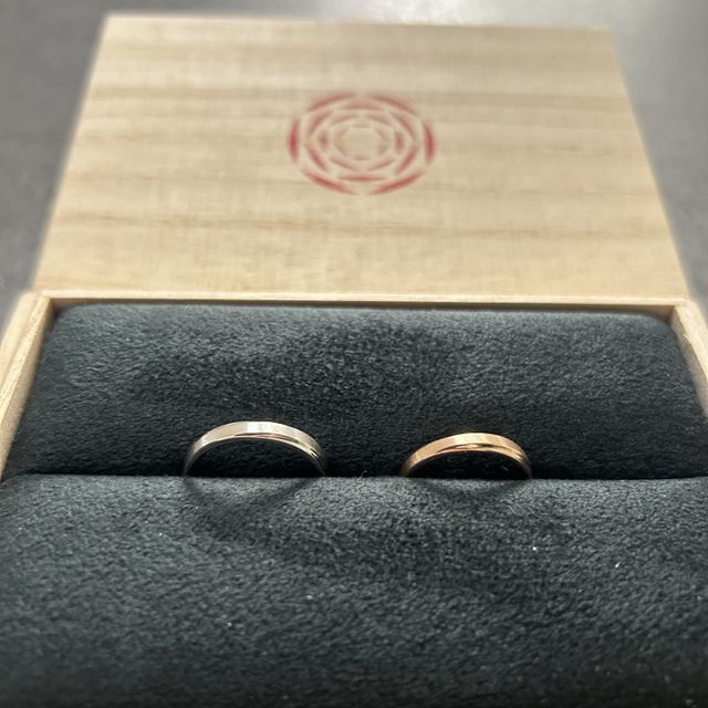 【出雲結(いずもゆい)の口コミ】 ピンクゴールドを購入しました。
ゴールドが強めですがしっかりピンクも入…