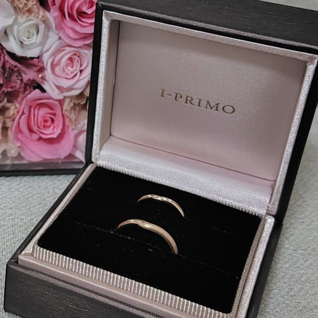 【アイプリモ(I-PRIMO)の口コミ】 指輪単体での見た目が綺麗で、素敵だった。指にはめてみて、自分とお相手…
