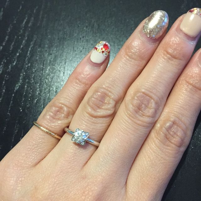 【ブルガリ(BVLGARI)の口コミ】 主人が決めてくれましたが、とてもシンプルに見えてスクエア型になってお…