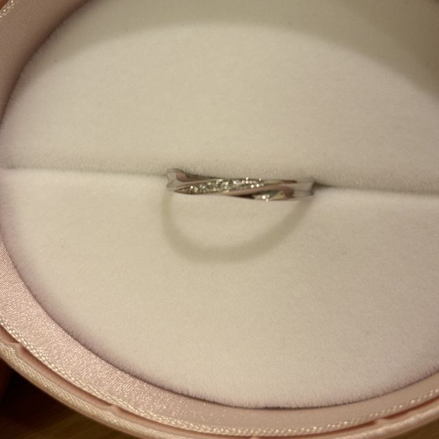 【insembre(インセンブレ)の口コミ】 10年前にも同じ場所で結婚指輪を購入しましたが、指のサイズが変化したの…