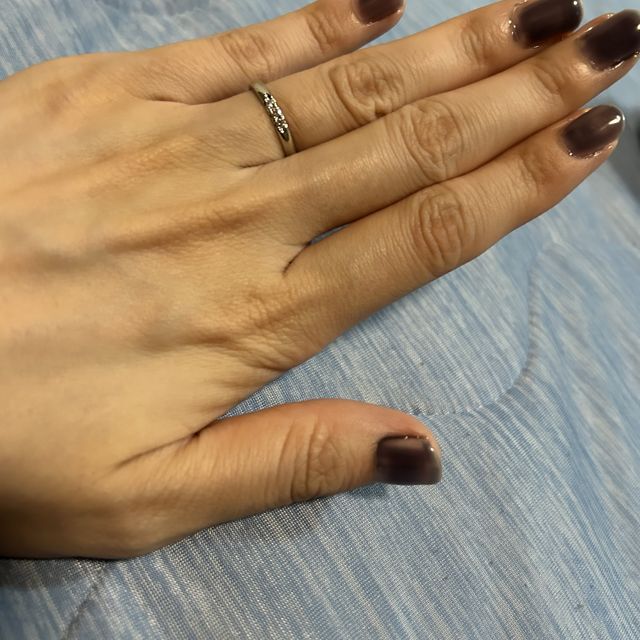 【MIKIMOTO(ミキモト)の口コミ】 とにかく付け心地がよかったです。欧米系のブランドは特に指輪の厚みのあ…