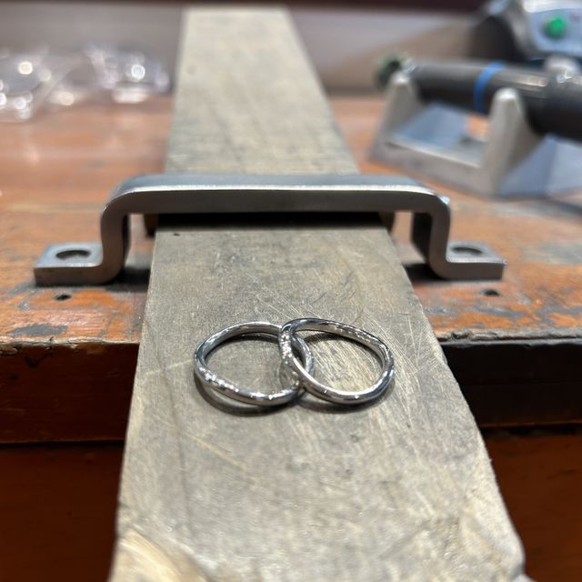 【ケイウノ ブライダル(K.UNO BRIDAL)の口コミ】 手作りで指輪が作れるお店は数多くありましたが、ここまでアフターサービ…