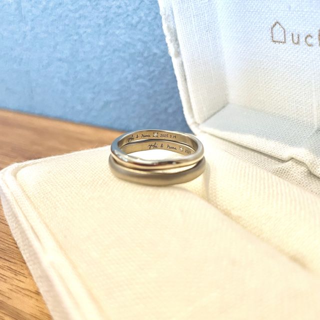 【uchimari(ウチマリ)の口コミ】 とにかく手作りできることがおすすめ！指輪作りの時間も出来上がった指輪…