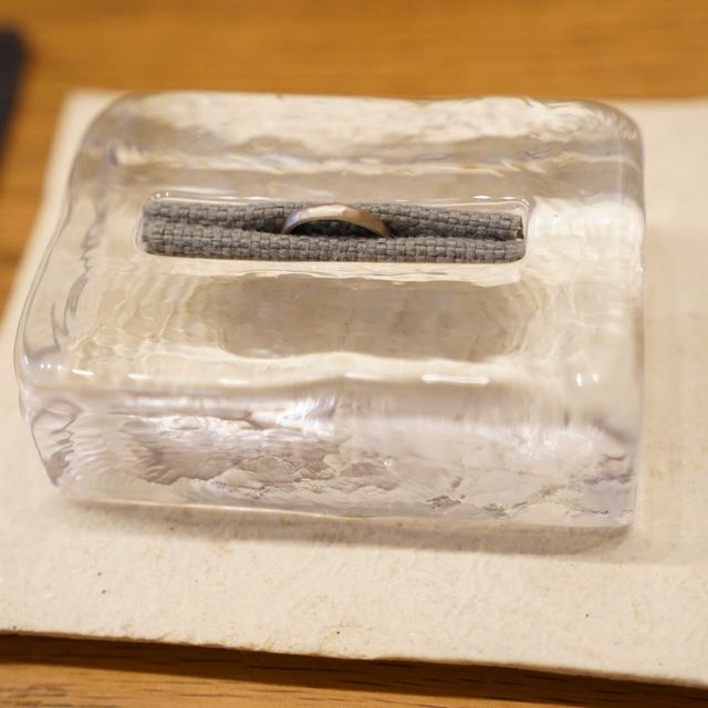 【mina.jewelry(ミナジュエリー)の口コミ】 色だけではなく、表面のデザイン、ツヤ感、内側のデザイン、太さなど、オ…