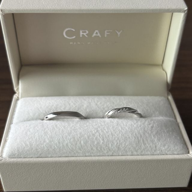 【CRAFY(クラフィ)の口コミ】 スペシャルダイヤという一つのダイヤモンドから２つ生成されたダイヤモン…