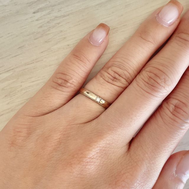 【SIENAROSE(シエナロゼ)の口コミ】 「ロゼチナ」という色味を選択しました。肌の色に近く、とてもナチュラル…