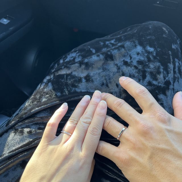 【宝寿堂(ほうじゅどう)の口コミ】 半周ダイヤが入っていてとても綺麗なのに値段お手頃な値段で購入できまし…