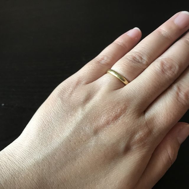 【ティファニー(Tiffany & Co.)の口コミ】 プラチナリングを持っている方が多い中、少し迷いましたが、昔からゴール…