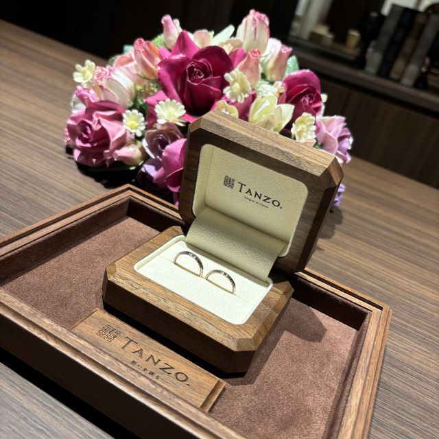【TANZO.(鍛造指輪)の口コミ】 フルオーダー、セミオーダー、既製品と数ある中から選ぶことができ、カス…