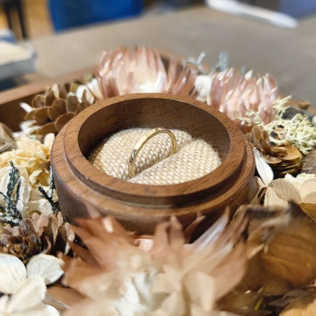 【鎌倉彫金工房の口コミ】 2回目の製作でしたがどちらも鎚目で製作しました。鎚目は個性とオリジナル…