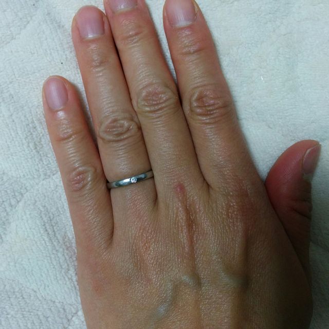 【カルティエ(Cartier)の口コミ】 毎日つけるものなので、シンプルで男女ペアな指輪があったので決めました…