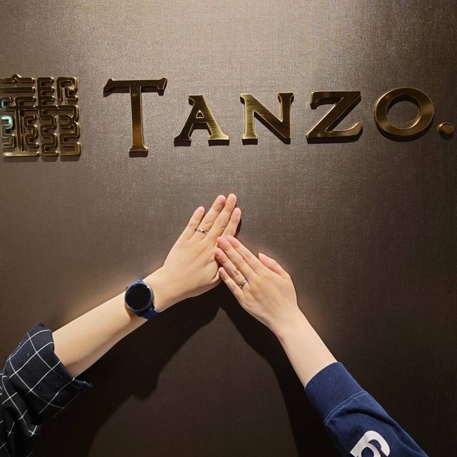 【TANZO.(鍛造指輪)の口コミ】 色々なデザインをお店の方にご提案いただき、その中から選びました！一つ…