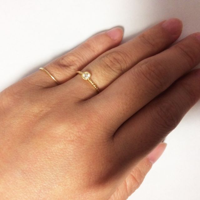 【メデルジュエリー(Mederu jewelry)の口コミ】 ずっと好きなブランドだったので、絶対ここで！と決めていました。いわゆ…