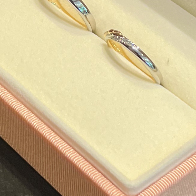 【ケイウノ ブライダル(K.UNO BRIDAL)の口コミ】 プーさんの世界観が現れていて、裏側にも好きなプーさんアイコンを刻印で…