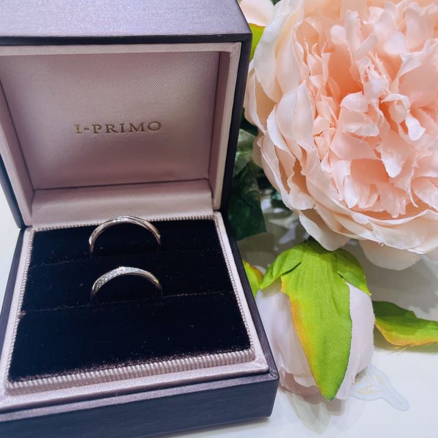 【アイプリモ(I-PRIMO)の口コミ】 サイトの写真だとキラキラが強く見えますが、着用すると手に馴染んで上品…