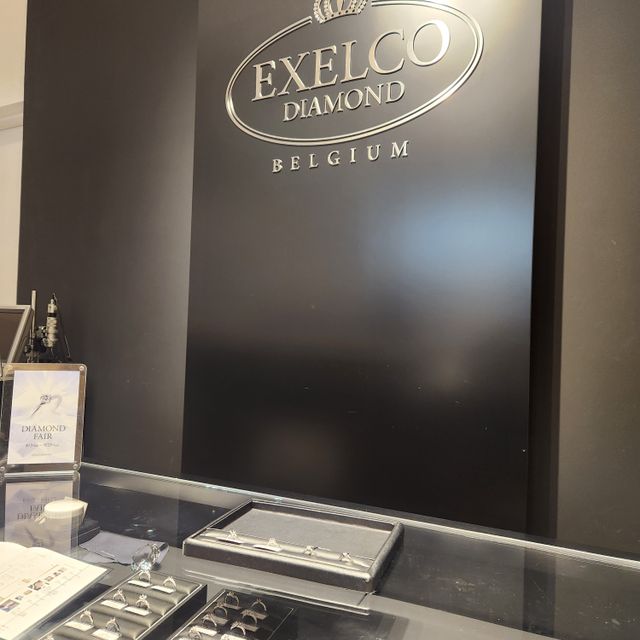 【エクセルコダイヤモンド(EXELCO DIAMOND)の口コミ】 指輪のVのラインが可愛くて試着させてもらいました。ラインが繊細であり、…