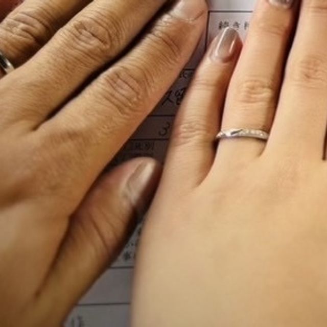 【アイプリモ(I-PRIMO)の口コミ】 シンプルでかわいいデザインです。刻印や石を入れることができて、オリジ…