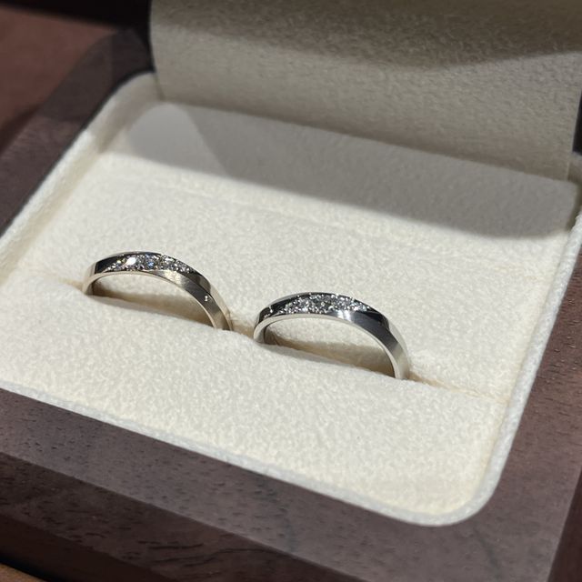 【TANZO.(鍛造指輪)の口コミ】 いろいろな店舗を見て、「こんなデザインがいい」というイメージが湧いた…