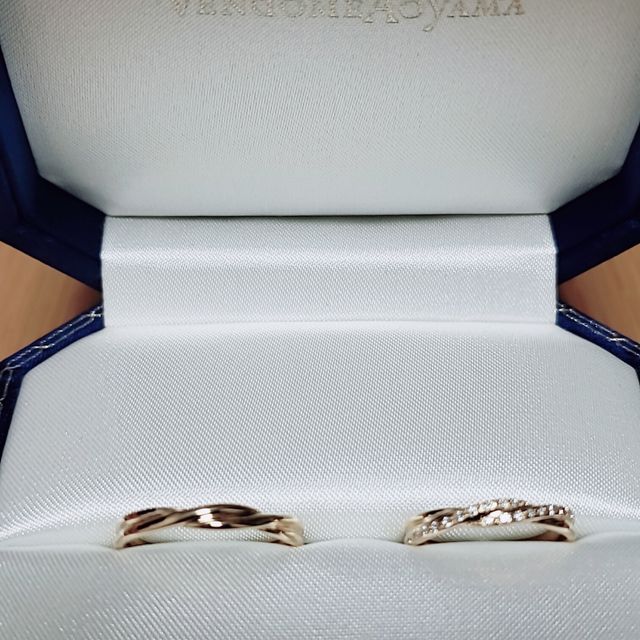 【ヴァンドーム青山(VENDOME AOYAMA)の口コミ】 指輪をつけたときに指がスラッとキレイに見えるような気がするだけでなく…