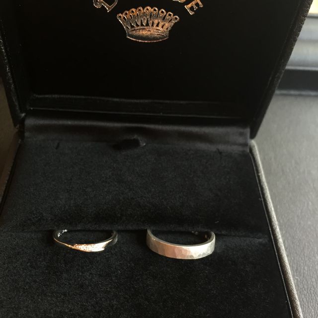 【DITIQUE（ディティーク）の口コミ】 希望している指輪を自分たちで考えて作成できたところ。
スタッフさんが一…