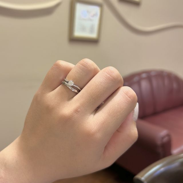 【ケイウノ ブライダル(K.UNO BRIDAL)の口コミ】 元々アリエルが大好きなのと、他にはあまりないデザインにしたくて、この…