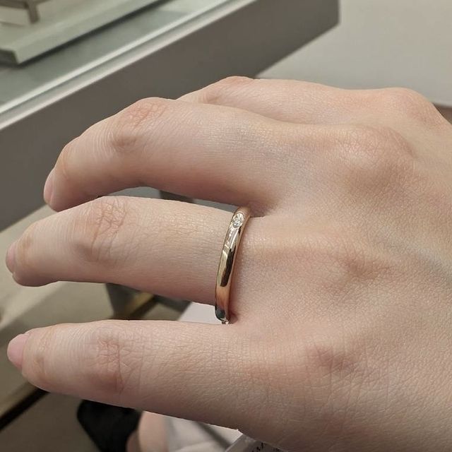 【アイプリモ(I-PRIMO)の口コミ】 色はゴールドを希望しており、職場の雰囲気からシンプルなものが良かった…