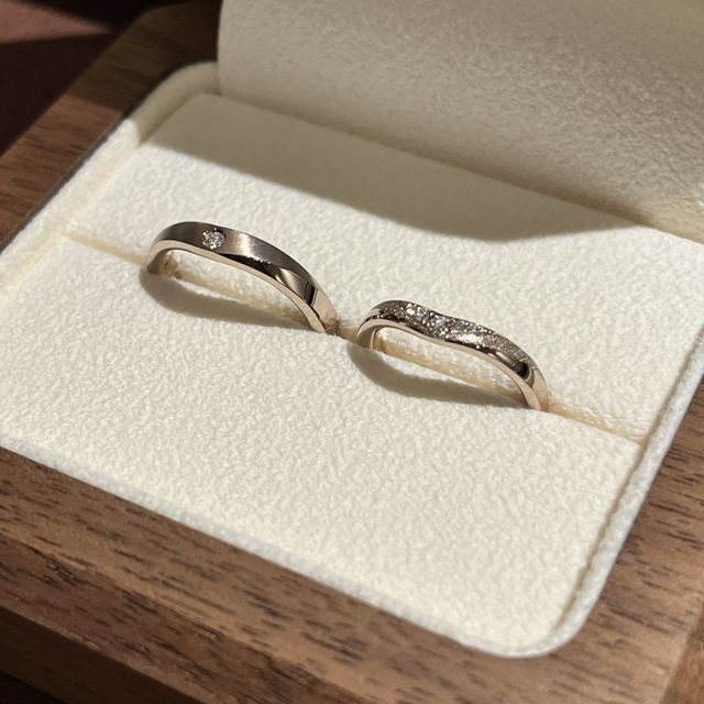 【TANZO.(鍛造指輪)の口コミ】 フルオーダーができるため、色、形、デザイン全て自分好みのものになった…