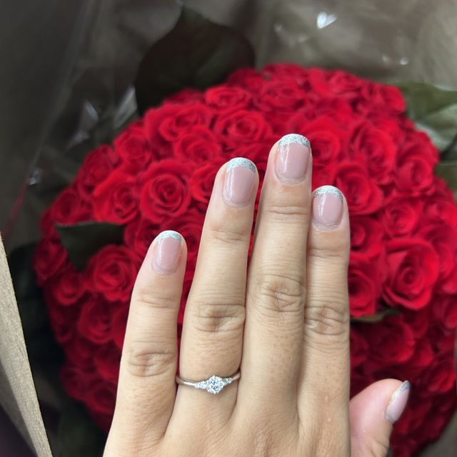 【IDEAL Plus fort(アイデアルプリュフォール)の口コミ】 試着を沢山してデザインを比較してみて、最終的に長くつけられるシンプル…