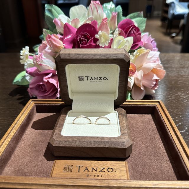 【TANZO.(鍛造指輪)の口コミ】 鍛造で制作してくれるので鋳造の指輪とは違い、とても硬くて丈夫です！キ…