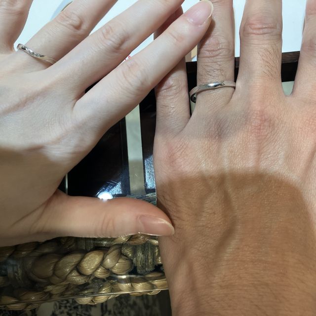 【杢目金屋(もくめがねや)の口コミ】 和風なテイストの指輪でブランド名の通り木目柄で他には無い個性的なデザ…