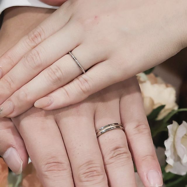 【CHER LUV(シェールラブ)の口コミ】 シンプルで細身なデザインが好きだったのでドンピシャでした。石も小ぶり…