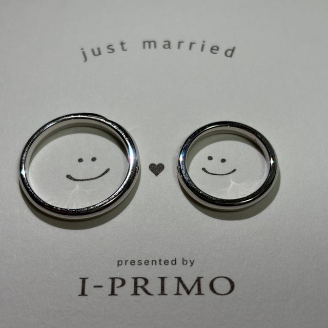 【アイプリモ(I-PRIMO)の口コミ】 ウェーブやV字などいろいろなタイプの指輪を試着しましたが、最もしっくり…