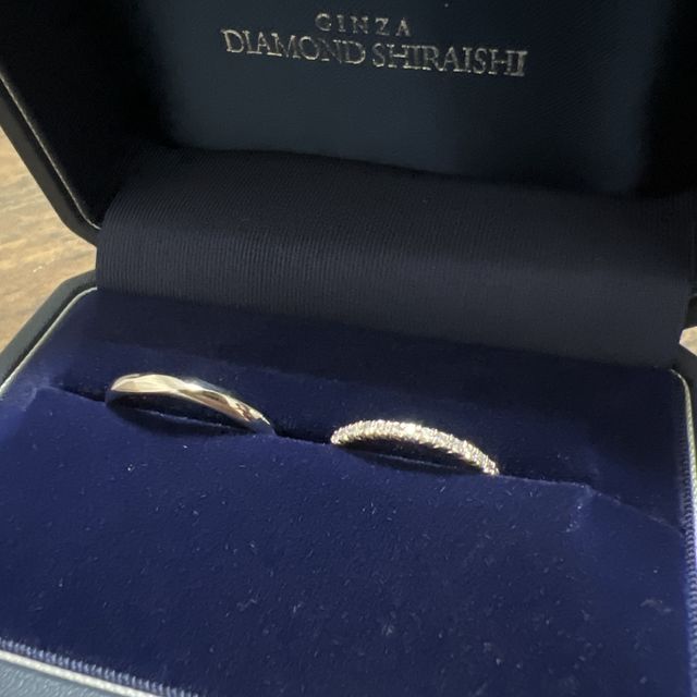 【銀座ダイヤモンドシライシの口コミ】 今回は銀座ダイヤモンド白石名古屋本店様で結婚指輪を購入させていただき…